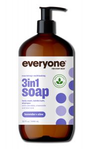 Eo Products - EO 3 In 1 Everyone SOAP: Shower Gel Bubble Bath Shampoo Lavender Aloe