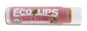 Eco Lips - Pure & Simple Lip Balm Rasberry .15 oz