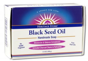 Heritage Store - Bar SOAP Black Seed Oil 3.5 oz