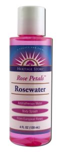 Heritage Store - Flower Waters Rosewater 4 oz