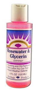 Heritage Store - Flower Waters Rosewater and Glycerin