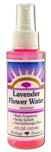 Heritage Store - FLOWER Waters with Atomizer Lavender 4 oz