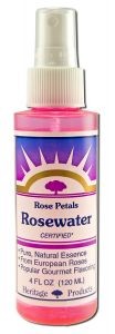 Heritage Store - FLOWER Waters with Atomizer Rosewater Glycerin 4 oz