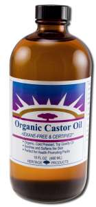 Heritage Store - Castor Oil Organic Castor Oil 16 oz