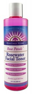Heritage Store - Heritage Store Body Care Rose Petals Rosewater Facial Toner 8 oz