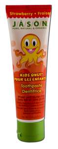 Jason Body Care - Kids Only! Products Strawberry TOOTHPASTE 4.2 oz