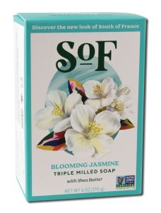 South Of France - French Milled Bar SOAP Jasmine Oval 6 oz