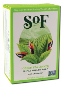 South Of France - French Milled Bar SOAP Green Tea Oval 6 oz