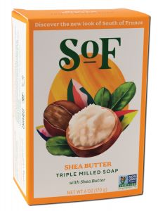 South Of France - French Milled Bar SOAP Shea Butter Oval 6 oz