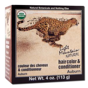 Light Mountain - Natural HAIR Color and Conditioner Auburn