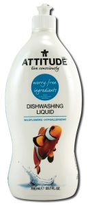 Attitude - Dish CARE 23.7 Oz. Ylang Ylang Lime Dish Liquid