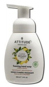 Attitude - Hand SOAP 10 oz Foaming Lemon Leaves 10 oz