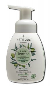 Attitude - Hand SOAP 10 oz Foaming Olive Leaves 10 oz