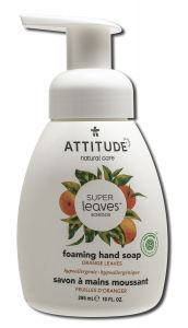 Attitude - Hand SOAP 10 oz Foaming Orange Leaves 10 oz
