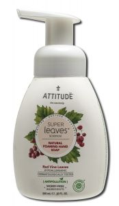 Attitude - Hand SOAP 10 oz Foaming Red Vine Leaves 10 oz
