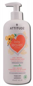Attitude - Baby Leaves 2in1 SHAMPOO Pear Nectar 16 oz