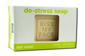 Kiss My Face - Bar SOAPs De-Stress Neroli + Gardenia 5 oz