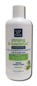 Kiss My Face - Aromatherapeutic HAIR Care Strong and Luscious Conditioner 16 oz