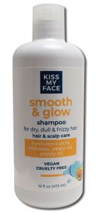 Kiss My Face - Aromatherapeutic Hair Care Smooth and Glow SHAMPOO 16 oz