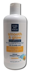 Kiss My Face - Aromatherapeutic HAIR Care Smooth and Glow Conditioner 16 oz