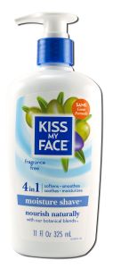 Kiss My Face - Moisture Shaves FRAGRANCE Free 11 oz