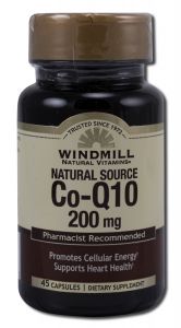 Windmill - Natural Supplements Co-Enzyme Q-10 200 mg 45 CAP