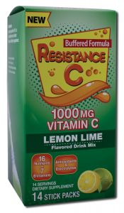 Resistance C - c VITAMINS VITAMIN C 1000 mg Stick Pack Lemon Lime 14 ct