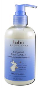 Babo Botanicals - Comfort & Calm Calming Baby LOTION Lavender 8 oz
