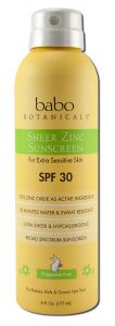 Babo Botanicals - Swim & Sport Clear Zinc SPF 30 Continuous Spray SUNSCREEN 6 oz