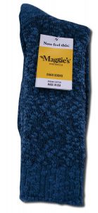 Maggies Functional Organics - Ragg SOCK Solid Navy 9-11