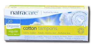 Natracare - Organic Non-applicator Style TaMpons Regular 20 ct