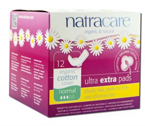 Natracare - Cool Comfort Pads And Shields Ultra Extra Pads Normal with Wings 12 ct