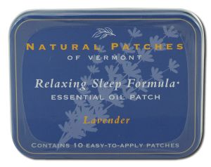 Naturopatch Of Vermont - Essential Oil Patch Tins Relaxing Sleep Lavender 10 ct
