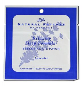 Naturopatch Of Vermont - Essential Oil Single PATCHES Lavender Relaxing Sleep