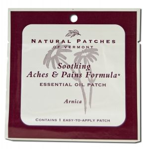 Naturopatch Of Vermont - Essential Oil Single PATCHES Arnica Soothing Aches and Pain