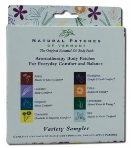 Naturopatch Of Vermont - Aromapatch Therapy Variety Pack 8 ct Box