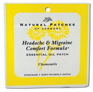 Naturopatch Of Vermont - Essential Oil Single PATCHES Chamomile Headache and Migraine