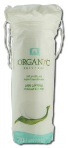 Organyc - COTTON Toiletries Rounds 70 ct