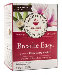 Traditional Medicinals - Herbal Teas (16 tea BAGS per box) Breathe Easy