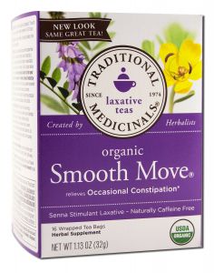 Traditional Medicinals - Organic Tea (16 BAGS Per Box) Smooth Move