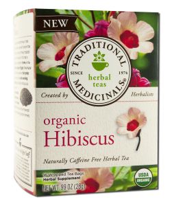 Traditional Medicinals - Organic Tea (16 BAGS Per Box) Hibiscus 16 ct
