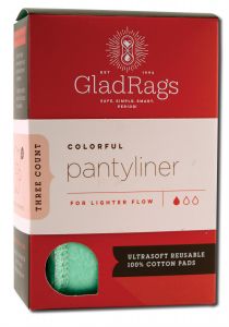 Glad Rags - Pads Color Cotton Pantyliner 3 pack