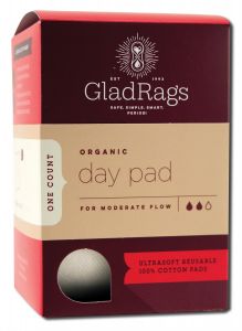 Glad Rags - Undyed Organic Cotton Pads Organic Pad 1 Pack