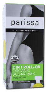 Parissa Laboratories Inc. - Womens Products Organic Sugar Wax Roll On 140 ml