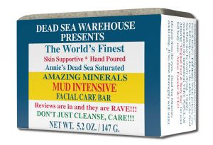 Dead Sea Warehouse Inc. - Amazing Minerals Body & Facial Care BARs Mud Intensive Facial Care BAR 5.2