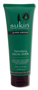 Sukin - Super Greens Face Detoxifying Facial SCRUB 4.23 oz