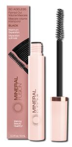 Mineral FUSION - Eyes So Ageless Fanned Out Volume Mascara Black .3 oz