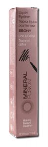 Mineral FUSION - Eyes Liquid Eyeliner Ebony .1 oz