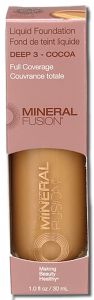 Mineral FUSION - Face Liquid Foundation Deep 3 1 oz