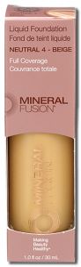 Mineral FUSION - Face Liquid Foundation Neutral 4 1 oz
